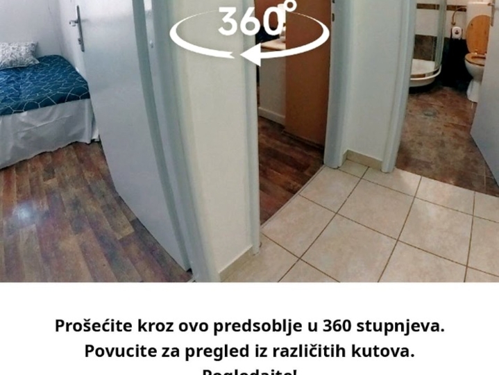 Rijeka, centar-visoko prizemlje-dugoročni najam za 2 osobe
