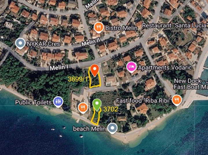 Dugoročni najam zemljišta na Cresu - Melin, u neposrednoj blizini mora