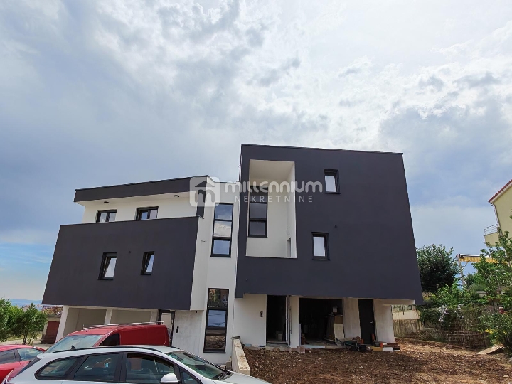 Srdoči, 43m2, 1-sobni stan s dnevnim boravkom u novogradnji
