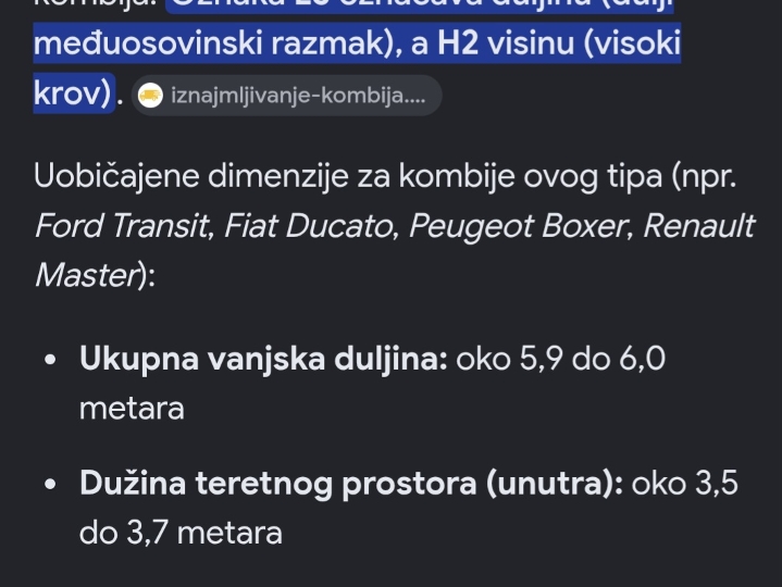 Nudim usluge prijevoza stvari