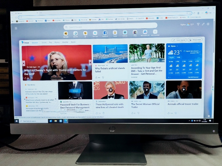 HP led monitor 27"