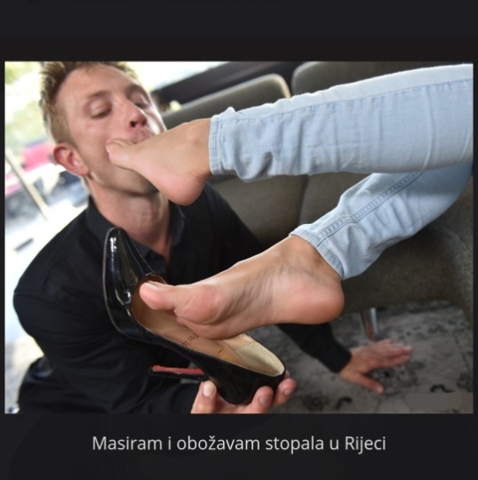 Lizem ženama stopala