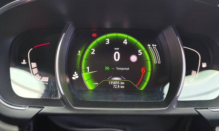 Renault Scenic, 1.2 TCe, 137.000 km, reg. do 08./27.