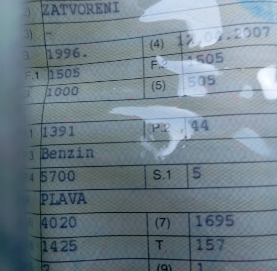 VW Golf 3, benzinac, 1.4 motor benzin