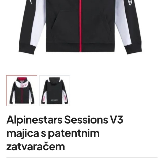 Alpinestars jakna i hudica