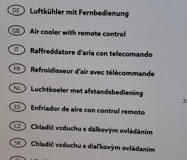 Rashlađivač zraka 15 litara