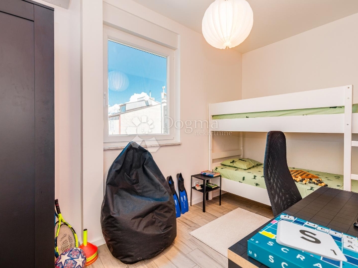 Krk, NJivice, apartman,79 m2m, pogled na more