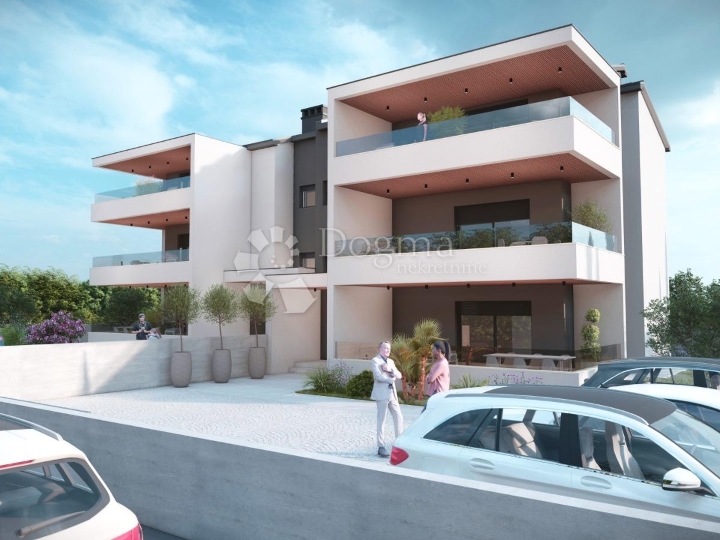 Luksuzna novogradnja Barbariga 350m od mora - 94 m2, 2S+DB