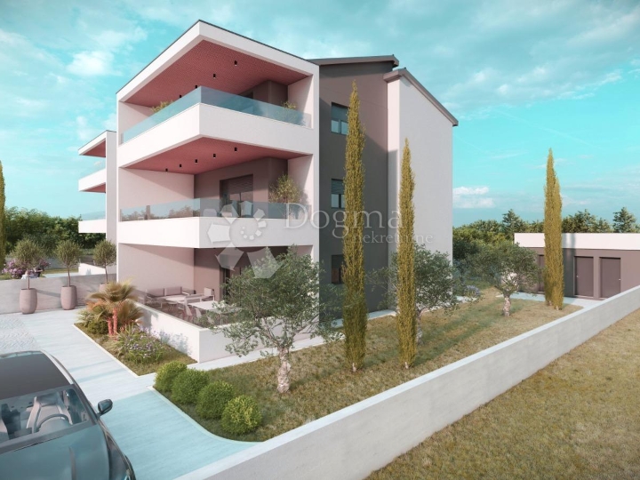Luksuzna novogradnja Barbariga 350m od mora - 94 m2, 2S+DB