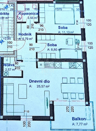 Drenova, Rijeka - stan novogradnja