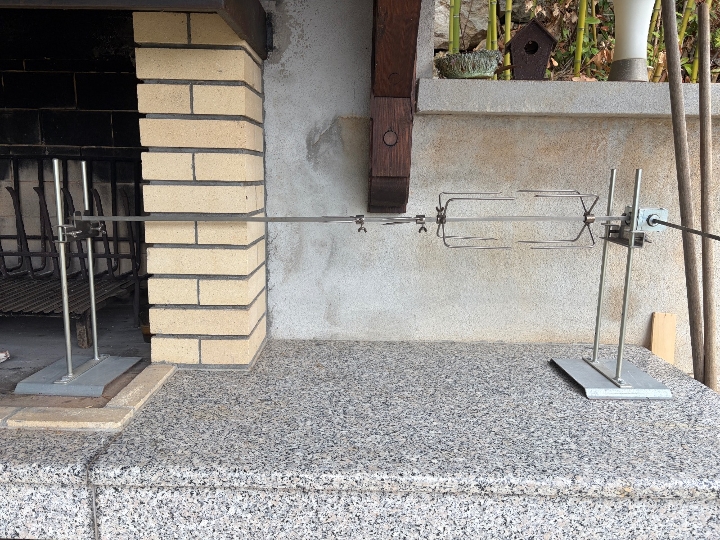 Električni ražanj Inox