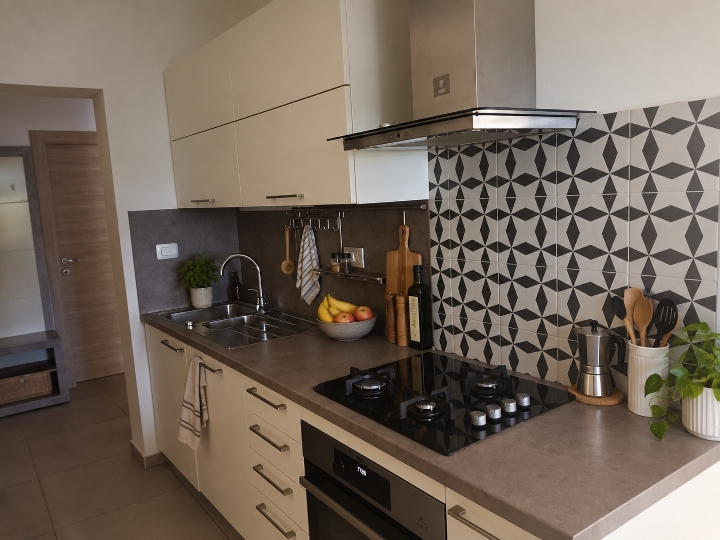Dugoročni najam stana u centru Matulja, 62 m², 2S+DB, balkon