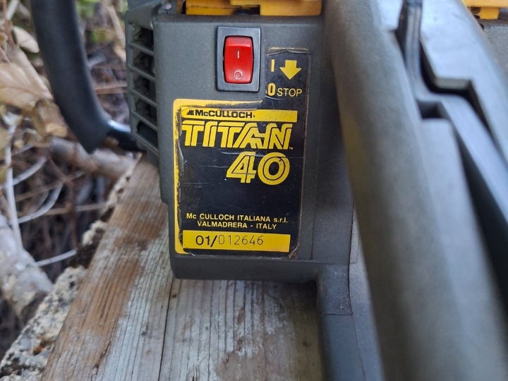 Motorna pila McCulloch titan 40