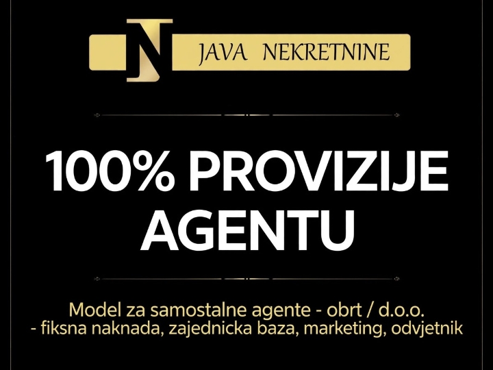 Licencirani agenti za nekretnine (M/Ž) – 100% provizije | B2B suradnja