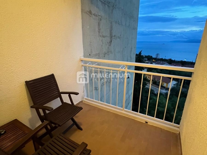 Rijeka, Donji Zamet, 66.20m2, 2S+DB, lođa, pogled na more