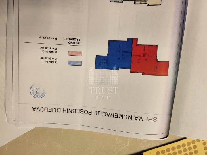Krk - moderan dvosobni stan s terasom