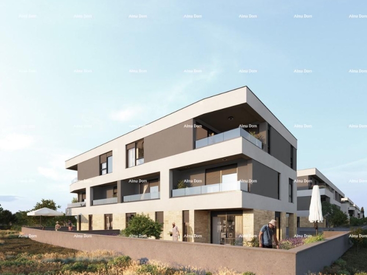 Prodaja stanova u novom stambenom kompleksu, Štinjan!