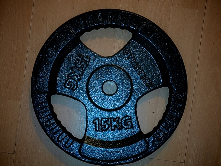 Disk utezi 10 i 15 kg – Tri-grip (inSPORTline + Gymstick)