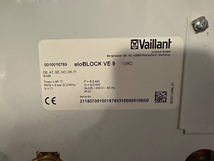 Elektro Blok za centralno grijanje