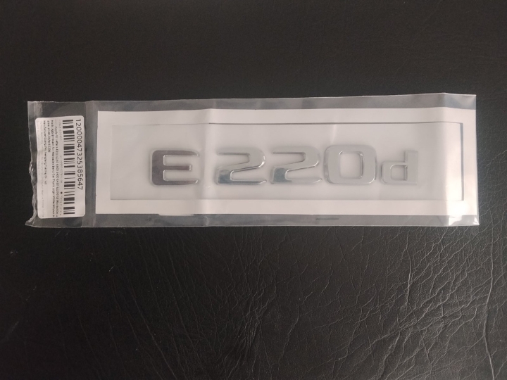E220d originalni logotip za prtljažnik automobila Mercedes-Benz E220d