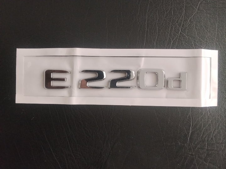 E220d originalni logotip za prtljažnik automobila Mercedes-Benz E220d