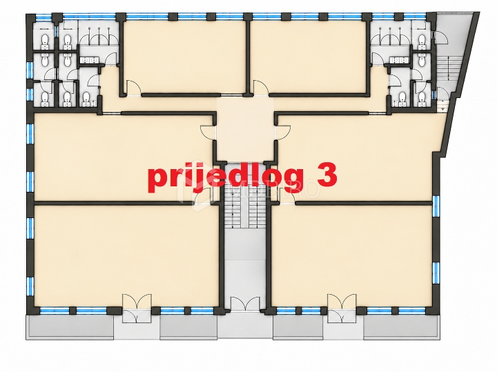 Iznajmljujemo poslovni prostor, prizemlje, idealno za ordinacije
