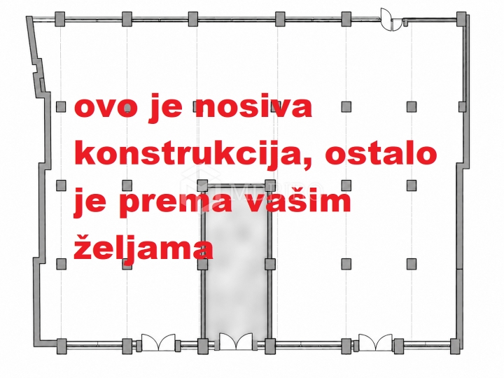 Iznajmljujemo poslovni prostor, prizemlje, idealno za ordinacije