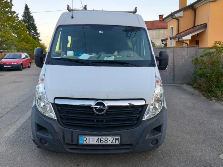 Opel Movano 2.3 CDTI 125 KS, 3.5t, klima, tempomat, reg. 07/27.