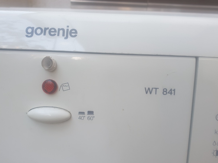 Sušilica rublja Gorenje (prijevoz)