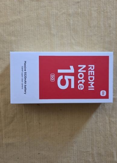 Xiaomi Redmi Note 15 5G 8/256 GB – novi