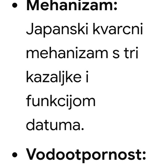 Muški sat Nautica Glen Park, kao novi, očuvan