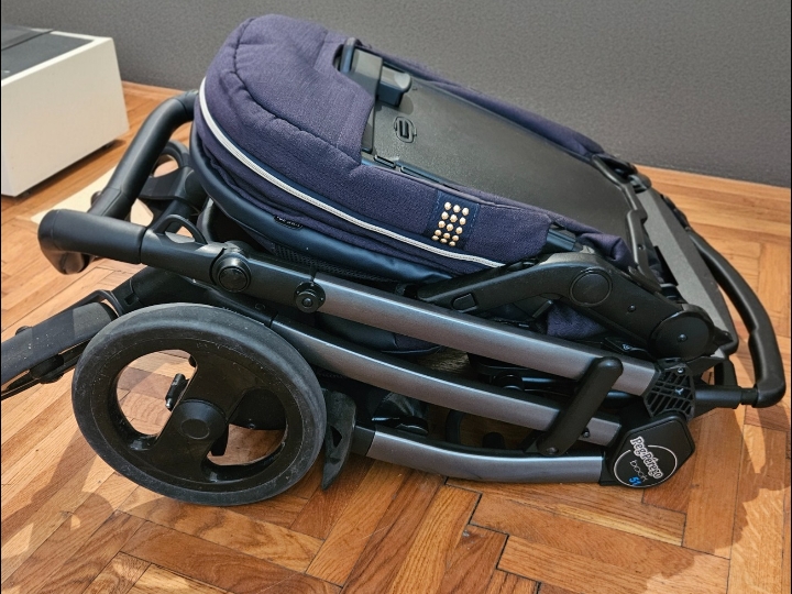Kolica 3u1 Peg Perego Book 51 Navy Elite modular + isofix baza