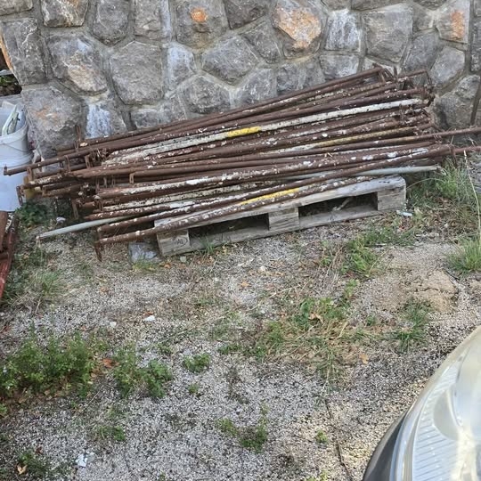Građevinska skela, 65 h profila, s duplim podnicama