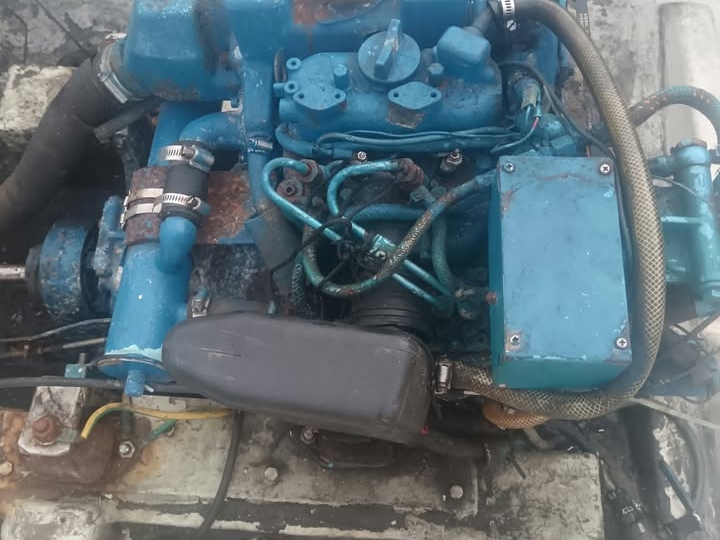 Unutarnji brodski motor Nanni 8 KS, komplet
