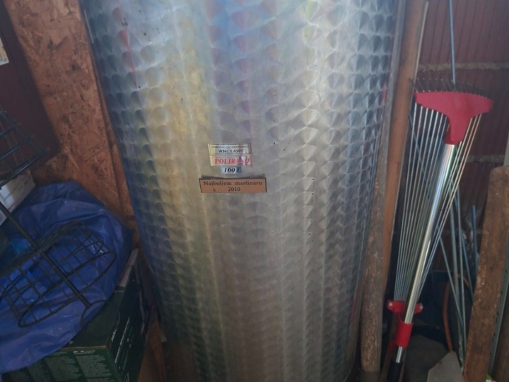 Inox bačva 150 l