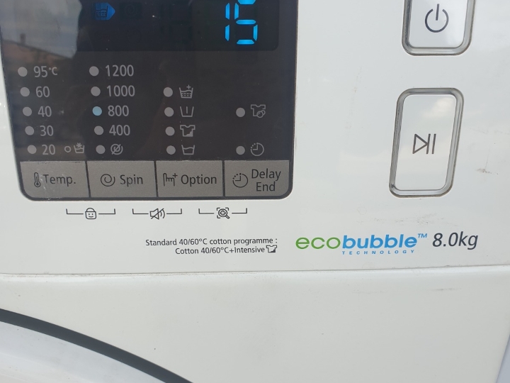 Perilica rublja Samsung 8 kg (prijevoz)