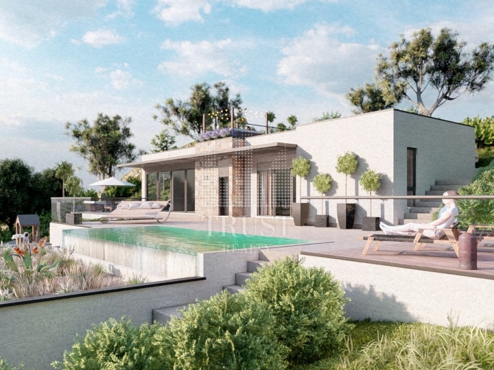Lovran - građevinsko zemljište 1004 m²
