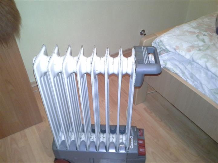 Uljni radijator, 2.500 W, 2.5 kW