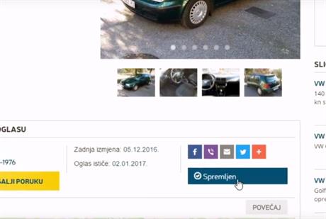 Kako spremiti zanimljive oglase?