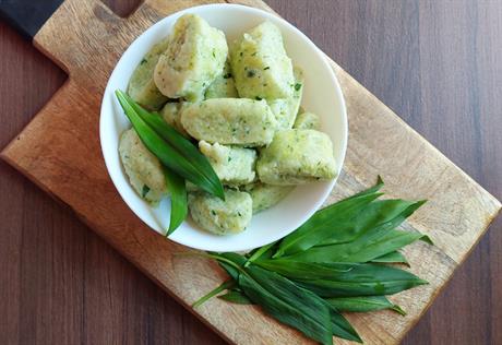 Njoki od krumpira i medvjeđeg luka