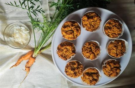 Muffini od kokosa i mrkve

