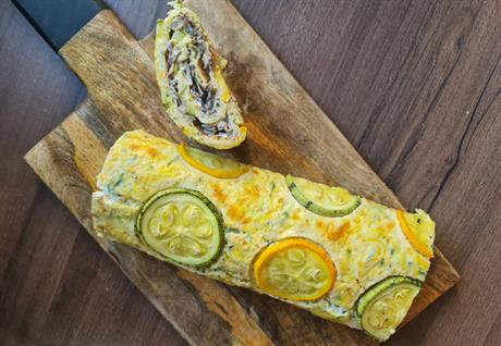 Rolada od tikvica i šampinjona
