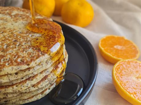 Palačinke od mandarine i maka