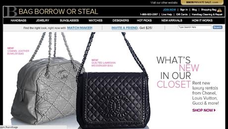 Iznajmljivanje luksuznih modnih dodataka