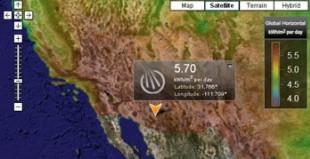 Online zemljopisna karta s podacima o obnovljivim izvorima energije