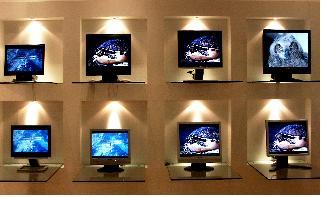 Reklamiranje putem strateški postavljenih monitora