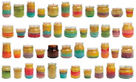Svijeće od otpadnog ulja iz restorana