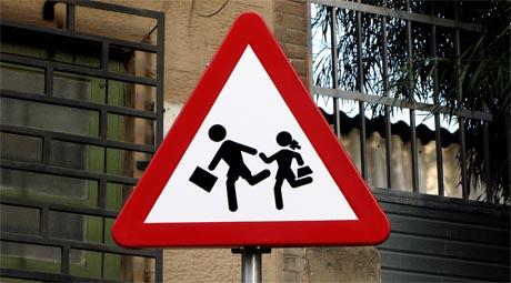 Djeca, prijatelji u prometu