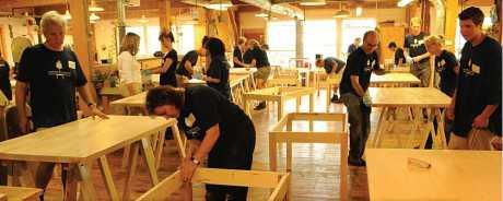 Vikend radionice izrade kuhinjskog stola