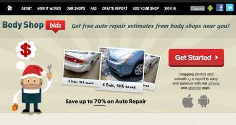 Online aukcije za popravke automobila